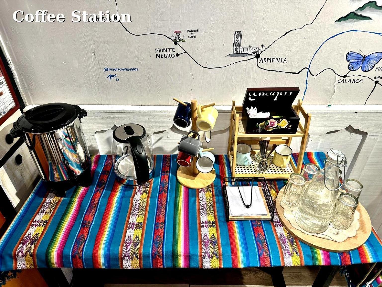 Hostal El Quinde Salento Luaran gambar